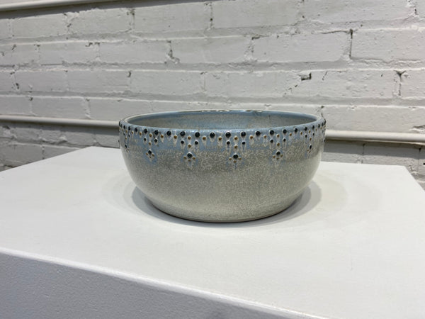 Dotted Serving Bowl, light blue Firefly